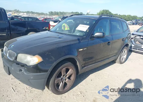 2004 BMW X3 3.0I from USA, damaged, VIN WBXPA93494WC31731
